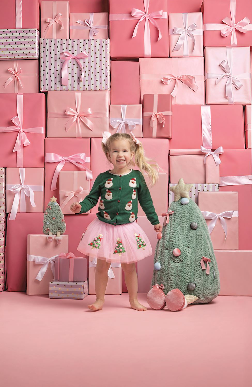Mud Pie Tinsel The Tree Jumbo Plush