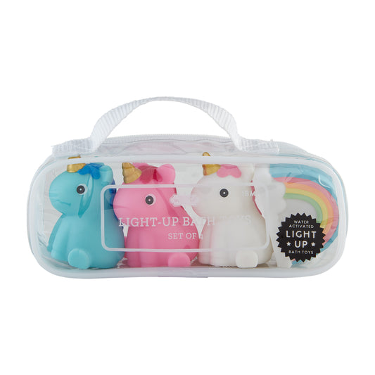Unicorn Light-Up Bath Toy Set - Persnickety Shop