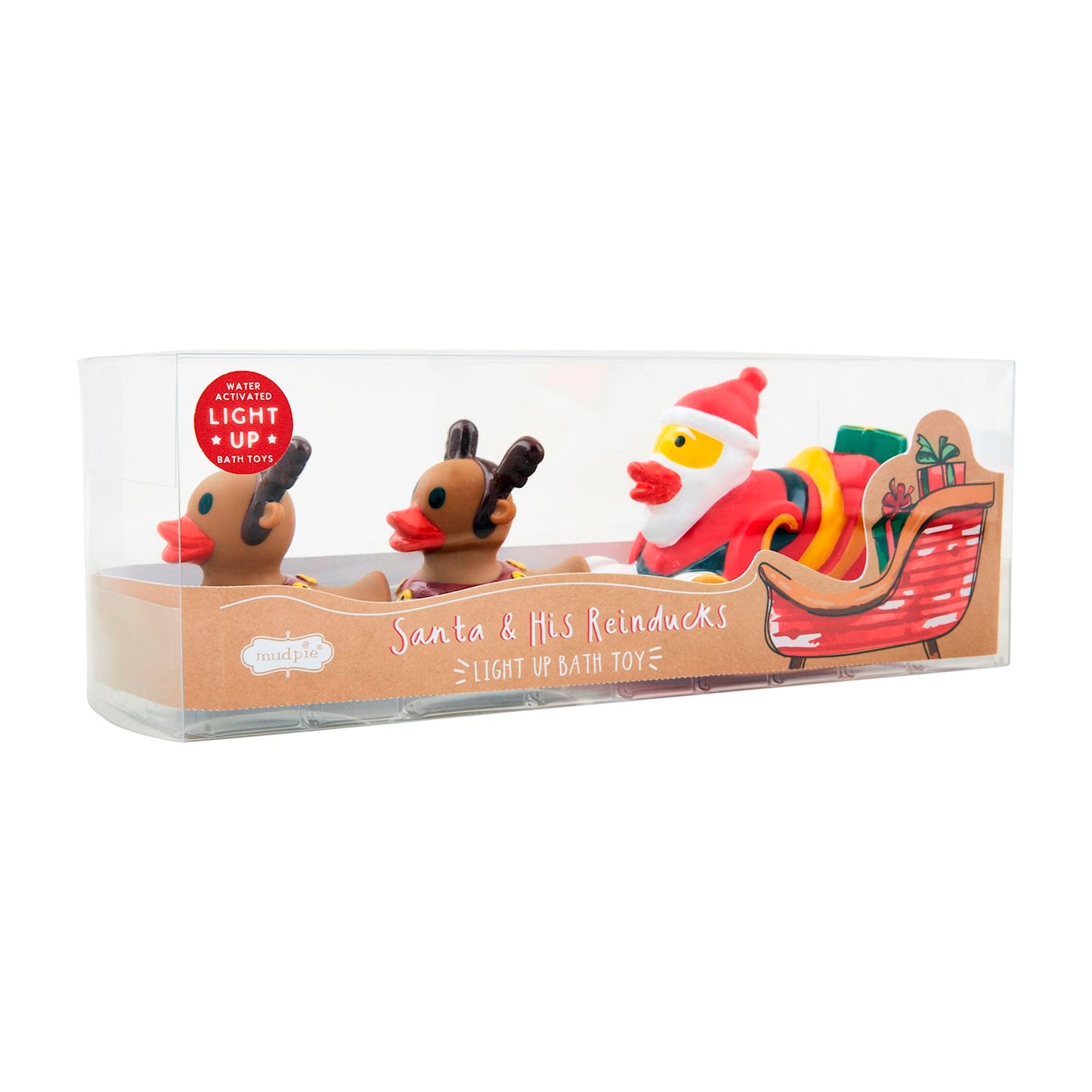 Santa & His Reinducks Bath Toy Set - Persnickety Shop