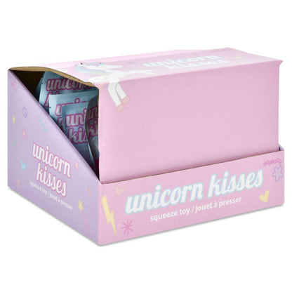 Unicorn Kisses Squeeze Toy PDQ - 12 pieces