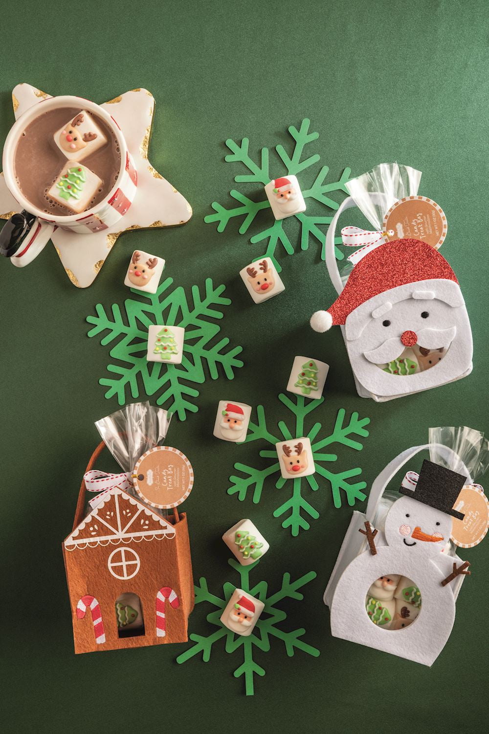 PRE-ORDER CHRISTMAS Gourmet Marshmallow Treat Bag Set - Persnickety Shop