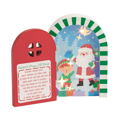 MAGIC ELF DOOR WITH LIGHTS