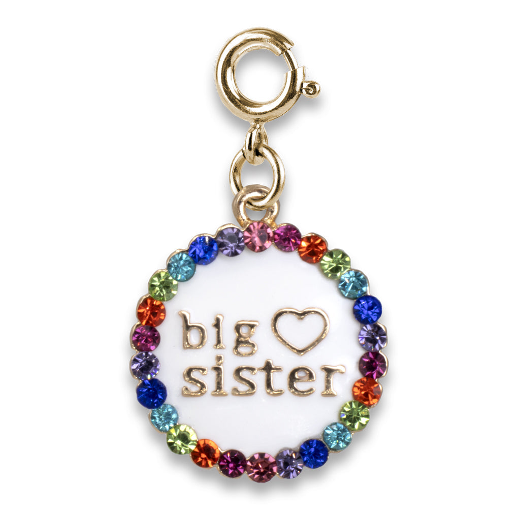 Gold Big Sister Charm - Persnickety Shop