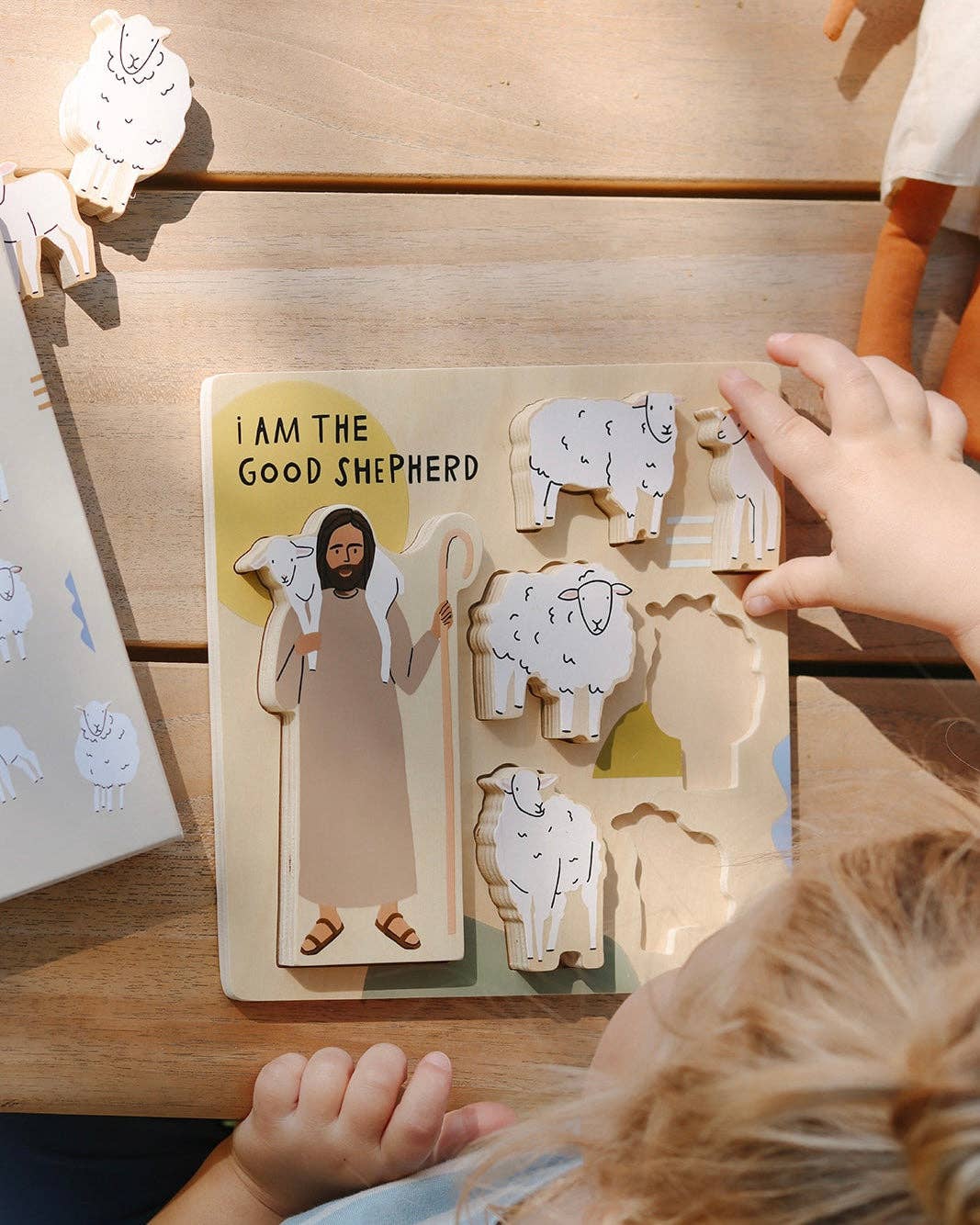 Good Shepherd Wooden Puzzle - Persnickety Shop