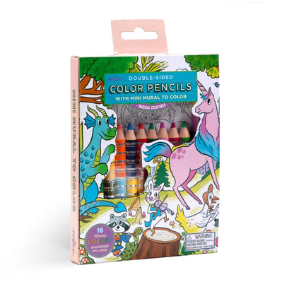 Eeboo Magical Creature Color Pencil Mini Mural - Persnickety Shop