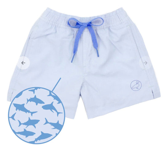 Properly Tied Boys Splash Swim Shark Attack - Persnickety Shop