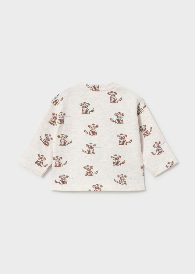 Mayoral Baby Boy Puppy Sky Long Sleeve T-shirts
