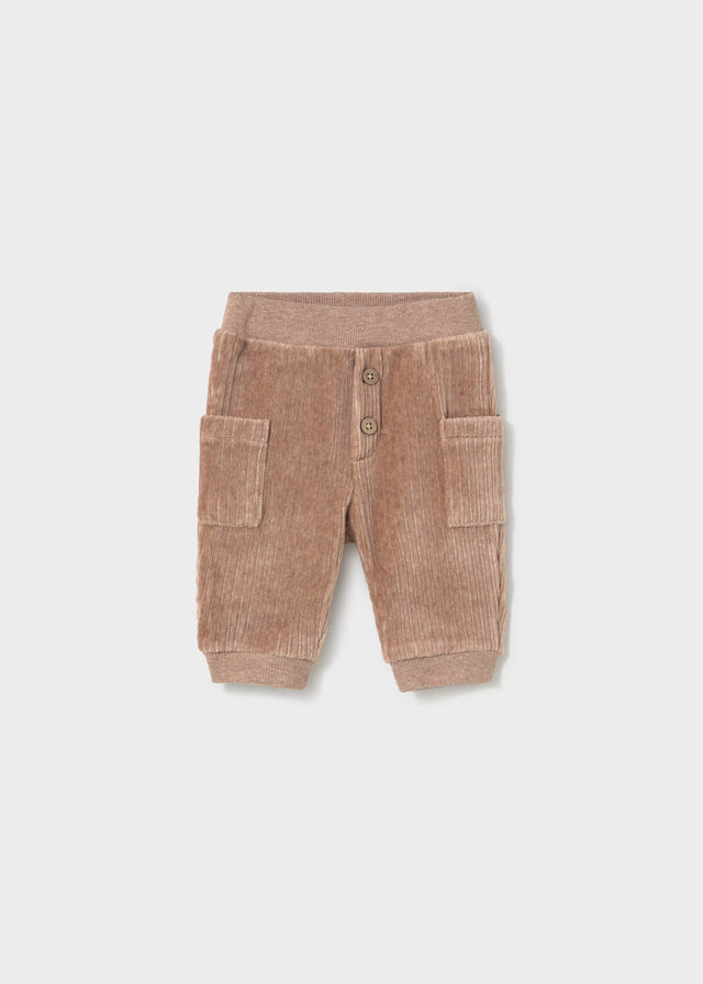 Mayoral Baby Boy Heather Truffle Knit Pants