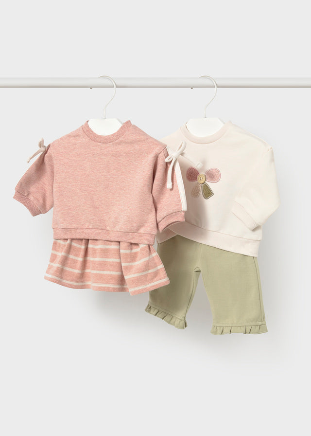 Mayoral Girl 4-Piece Set Fall Flowers