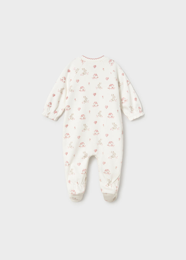 Mayoral Baby Girl Bunny Pink Cipria Bodysuits