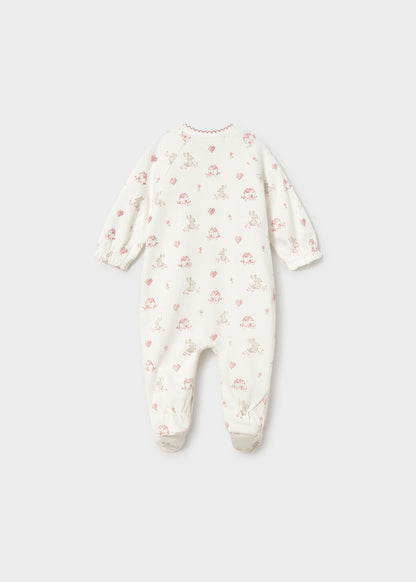 Mayoral Baby Girl Bunny Pink Cipria Bodysuits