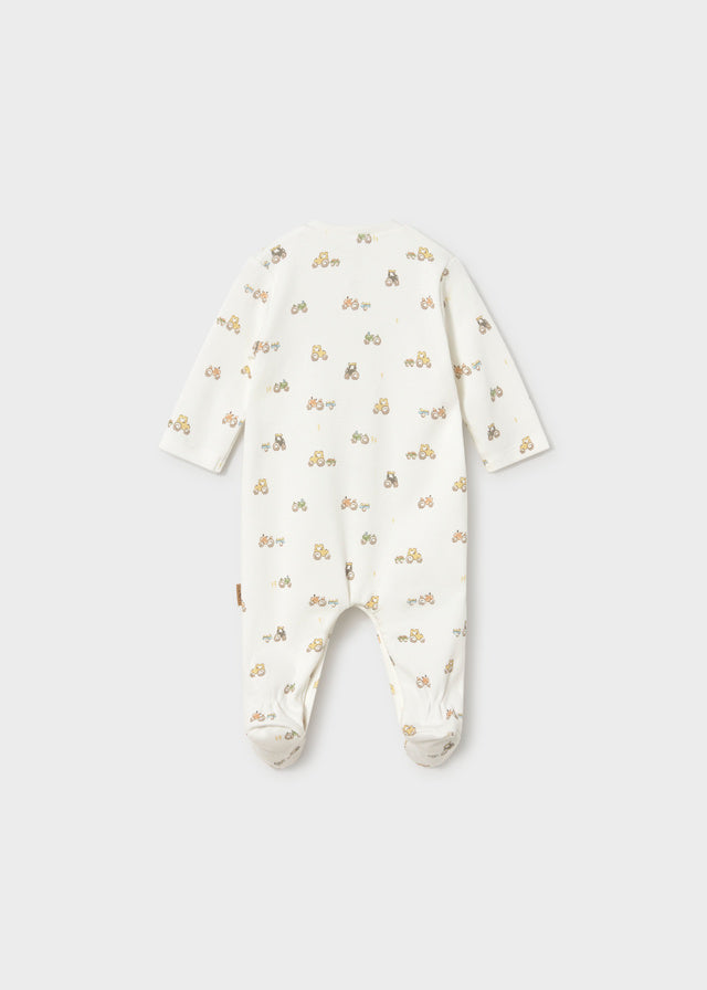 Mayoral Baby Boy Bayleaf Tractor Footie