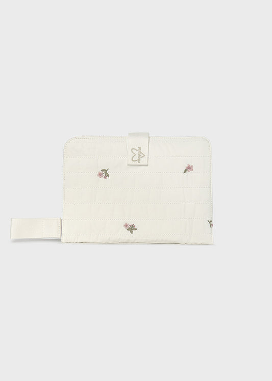 Mayoral Cream Pink Baby Changing Mat