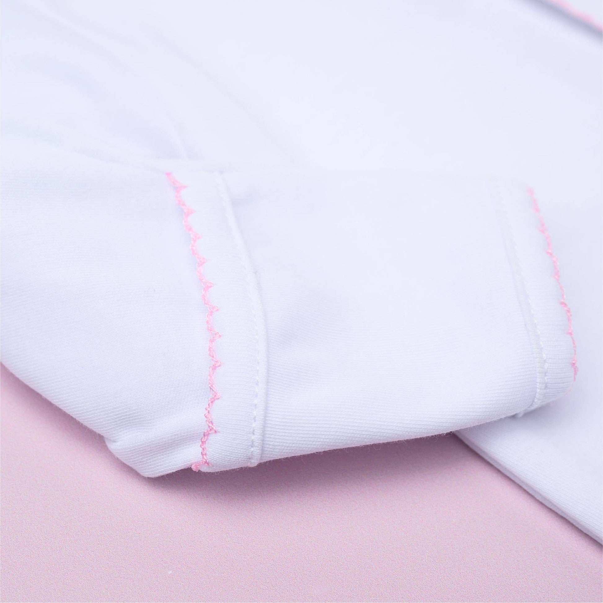 Little Sister Embroidered Footie: Newborn - Persnickety Shop