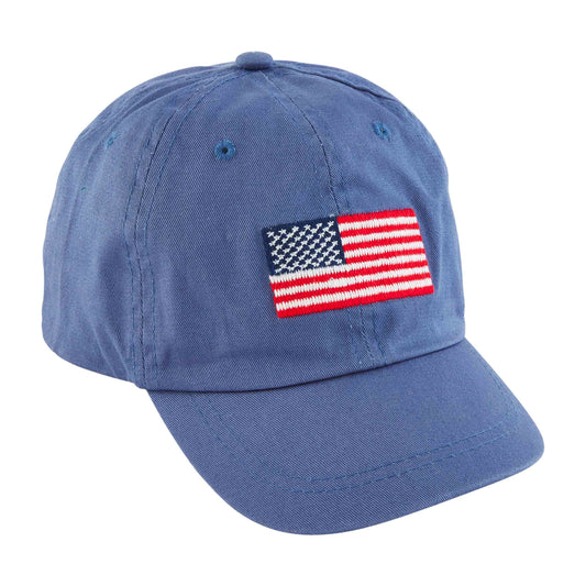 AMERICAN FLAG EMBROIDERED TODDLER HAT - Persnickety Shop