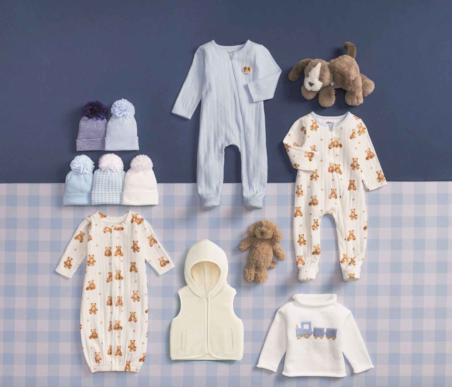 Baby Boy Knit Hats