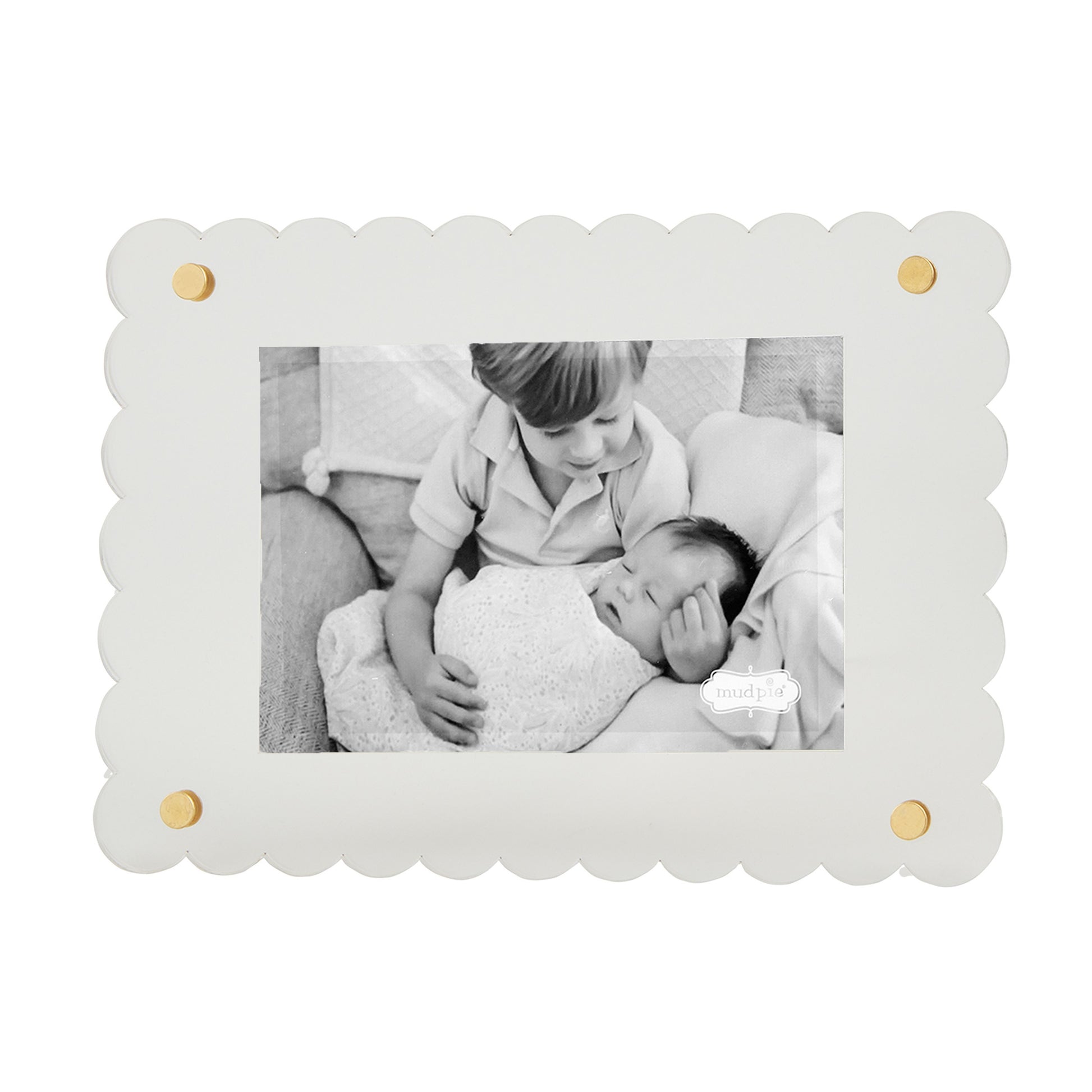Clear Scallop Acrylic Frame - Persnickety Shop