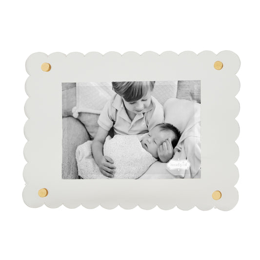 Clear Scallop Acrylic Frame - Persnickety Shop