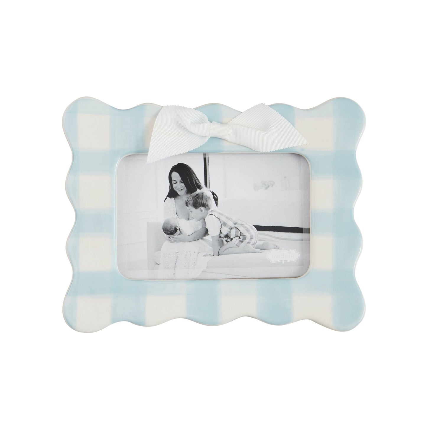 Horizontal Blue Bow Frame - Persnickety Shop