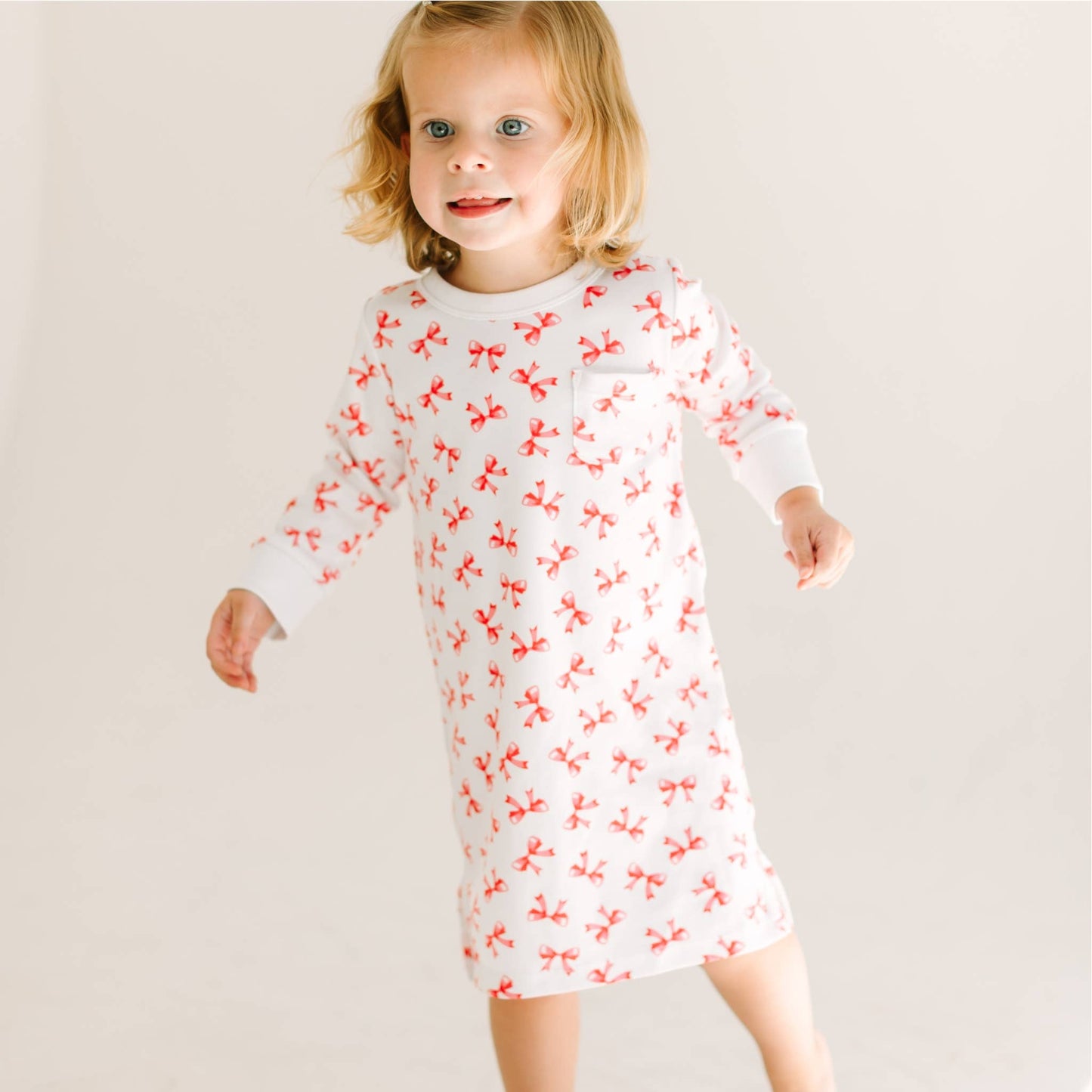 Scarlett Bows Nightdress: 4T - Persnickety Shop