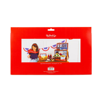 HAM1105 - Hamptons Bunting Outdoor Banner - Persnickety Shop
