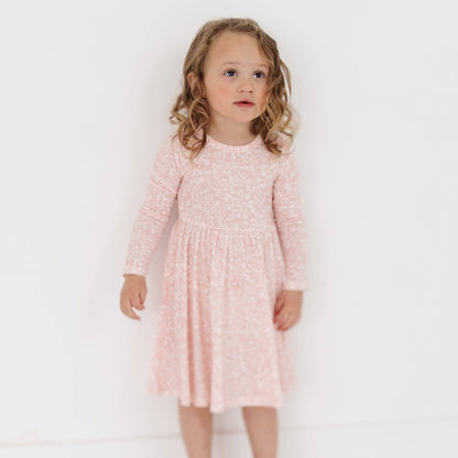 Petite Fleur Bamboo Twirl Dress: 3T - Persnickety Shop