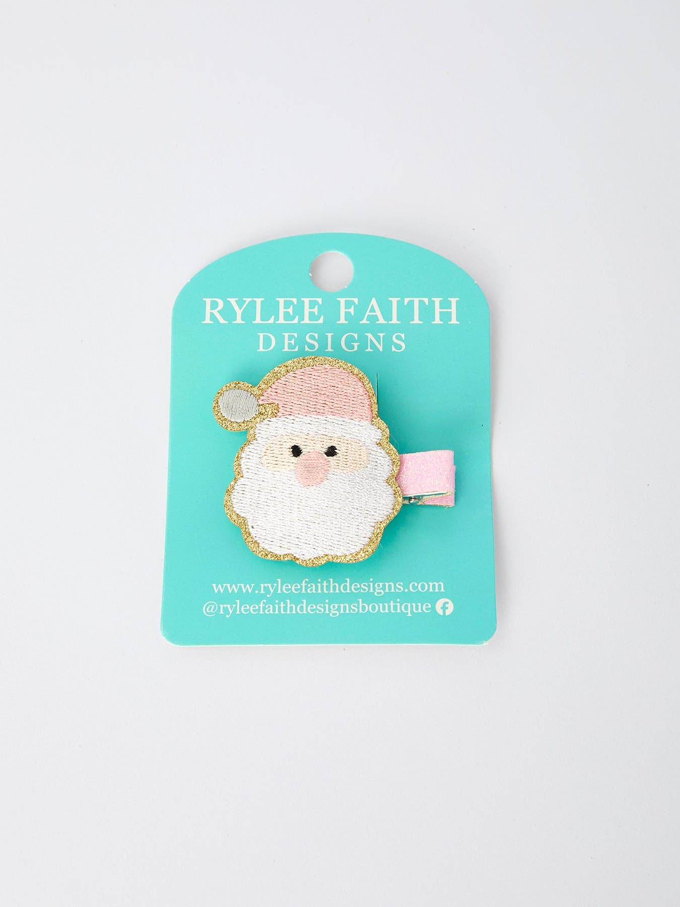 Santa Hair Clip - Persnickety Shop