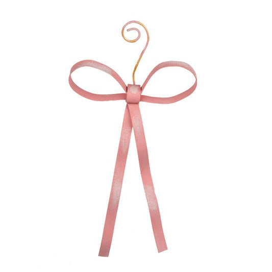 The Round Top Pink Bow Ornament - Persnickety Shop