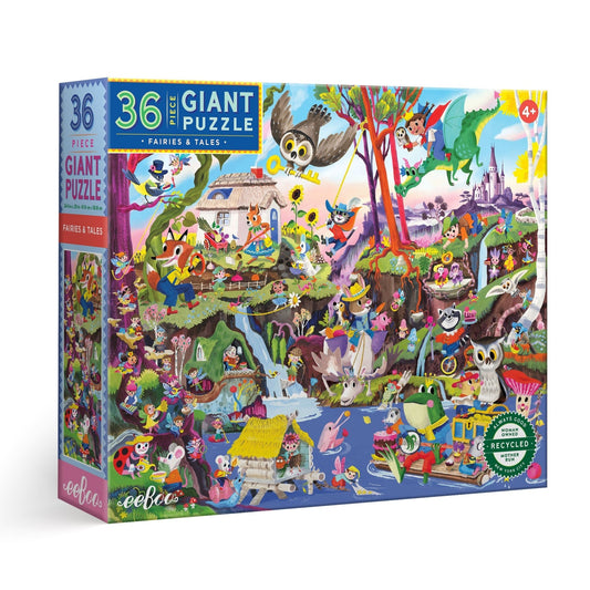 Eeboo Fairies & Tales 36 Piece Giant Puzzle - Persnickety Shop