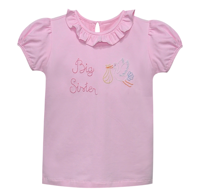 Emma Blouse-Big Sister w/Stork - Persnickety Shop