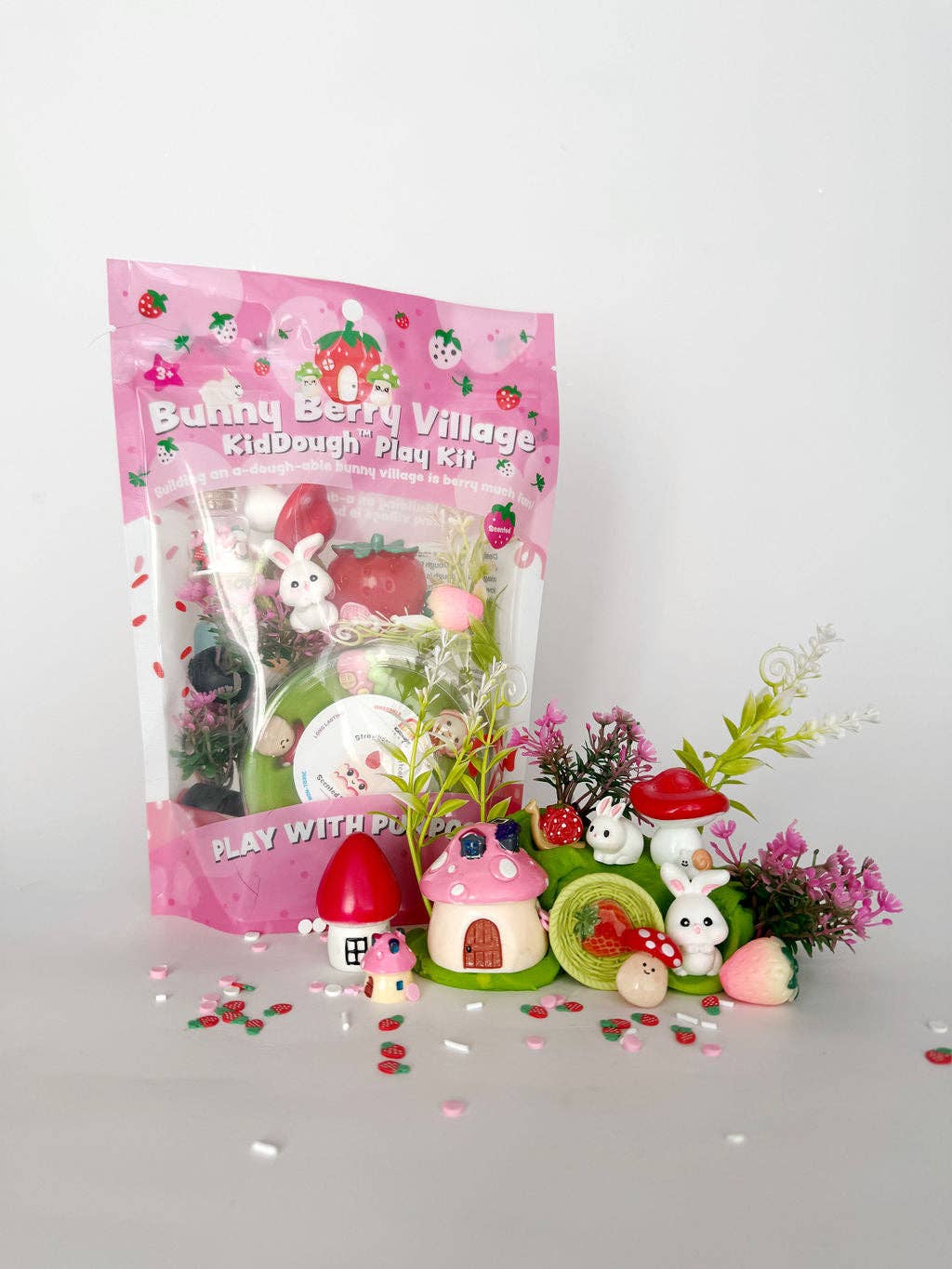 Bunny Berry Village KidDough Play Kit - Persnickety Shop