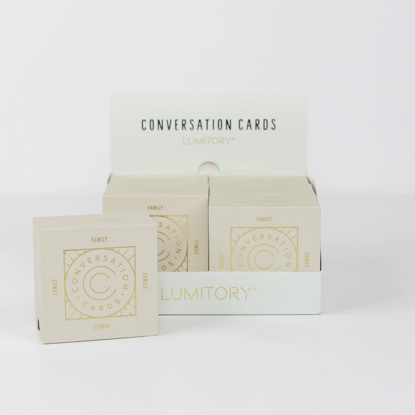 Family Conversation Cards - Case of 6