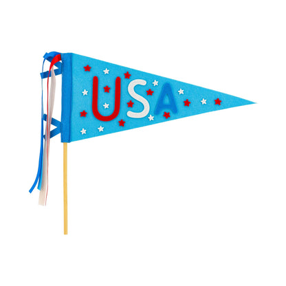 SMT1115 - Summertime Felt Pennant Banner - Persnickety Shop