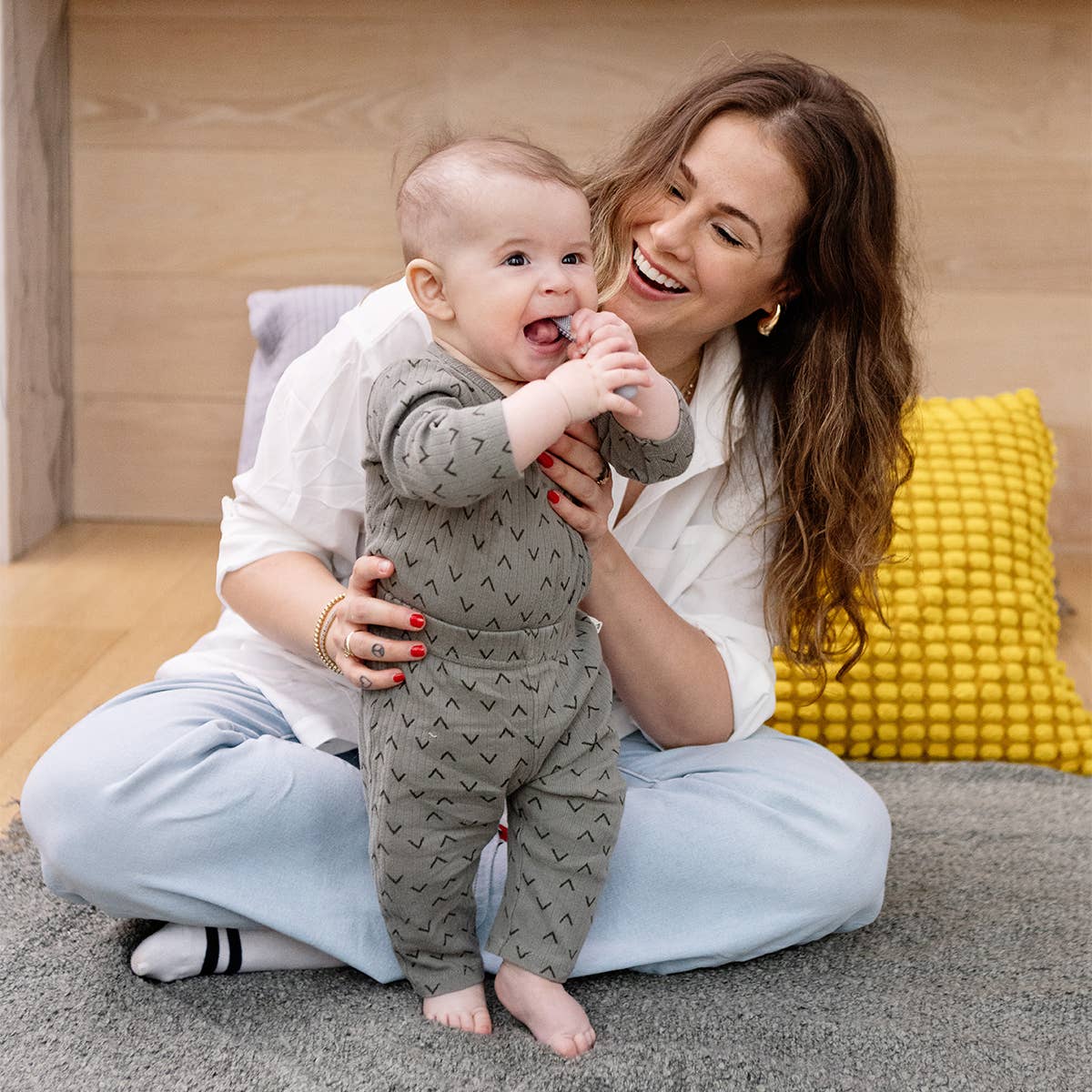 Baby-Led™ Toothbrush (Baby 3+ months): Blush