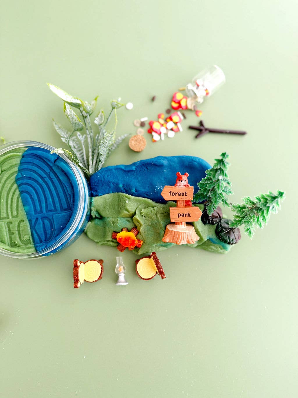 Camping KidDough Play Kit - Persnickety Shop