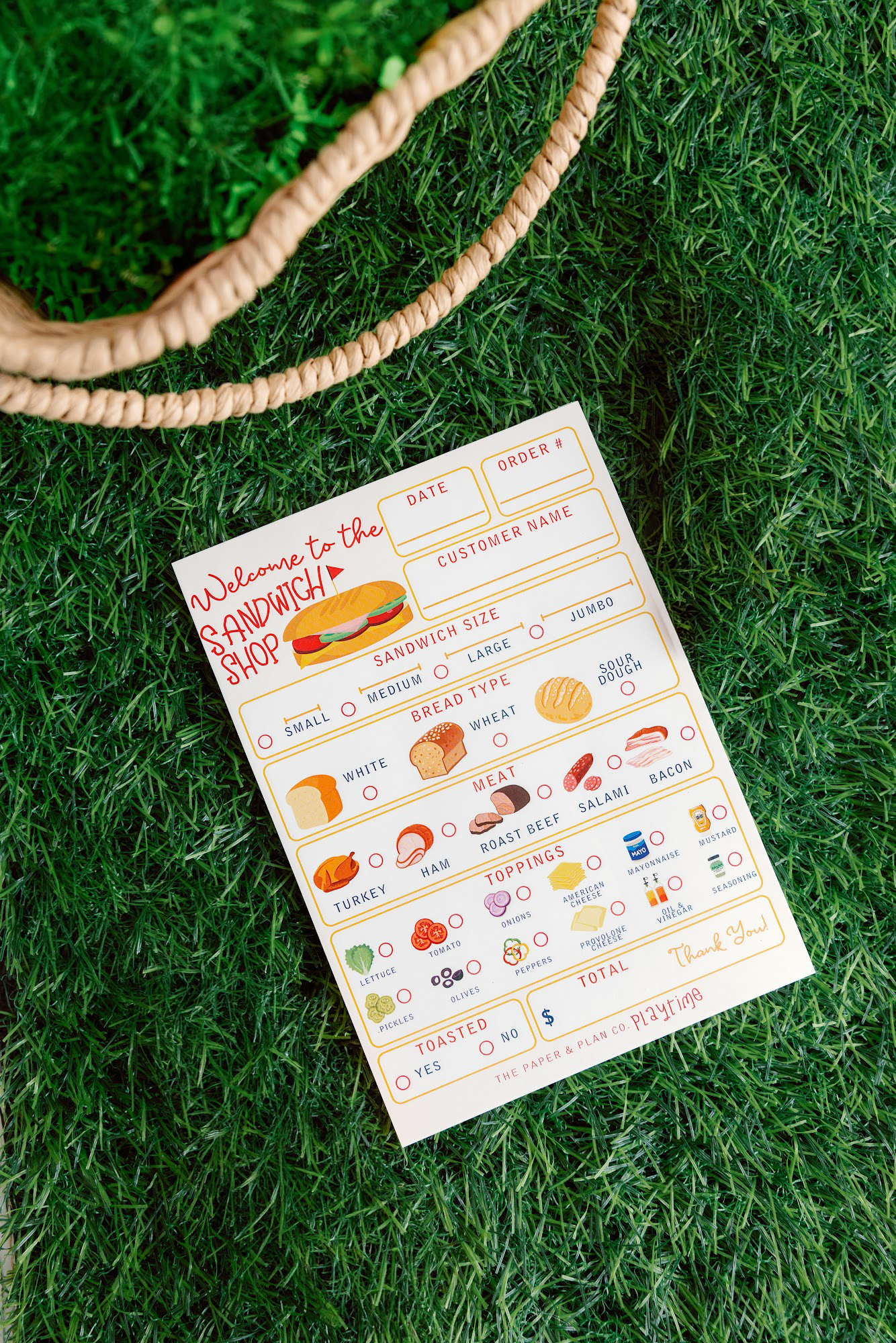 Sandwich Shop Playtime Pad®
