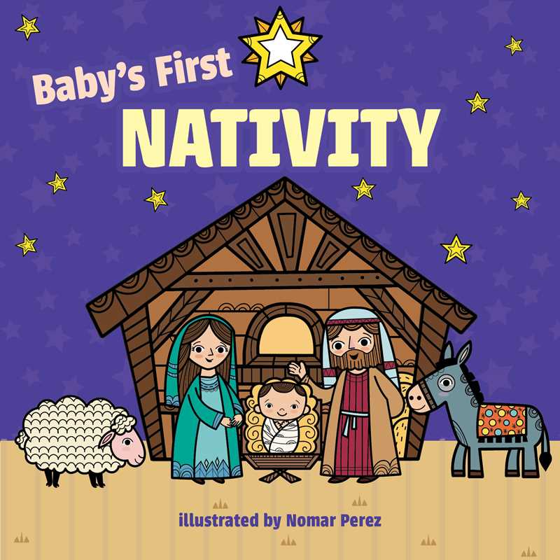 Baby's First Nativity by Little Bee Books: Board Books; 16 pages / English - Persnickety Shop