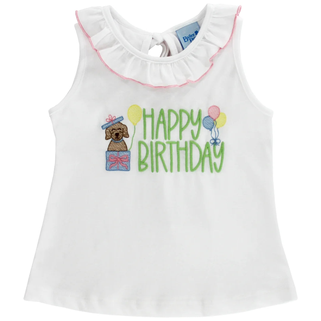 Bailey Boys Happy Birthday - Girls T-Shirt - Persnickety Shop
