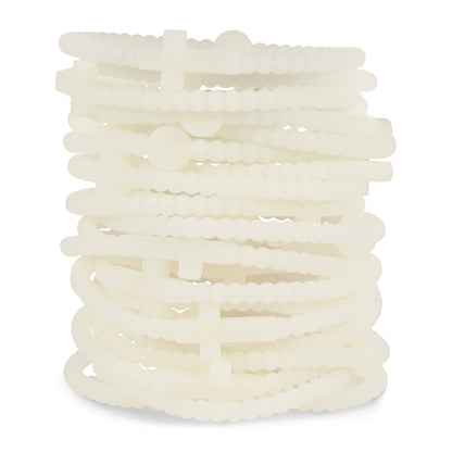 Jesus Bracelets - Group Packs: Orange (25 Pack) / Small - Persnickety Shop