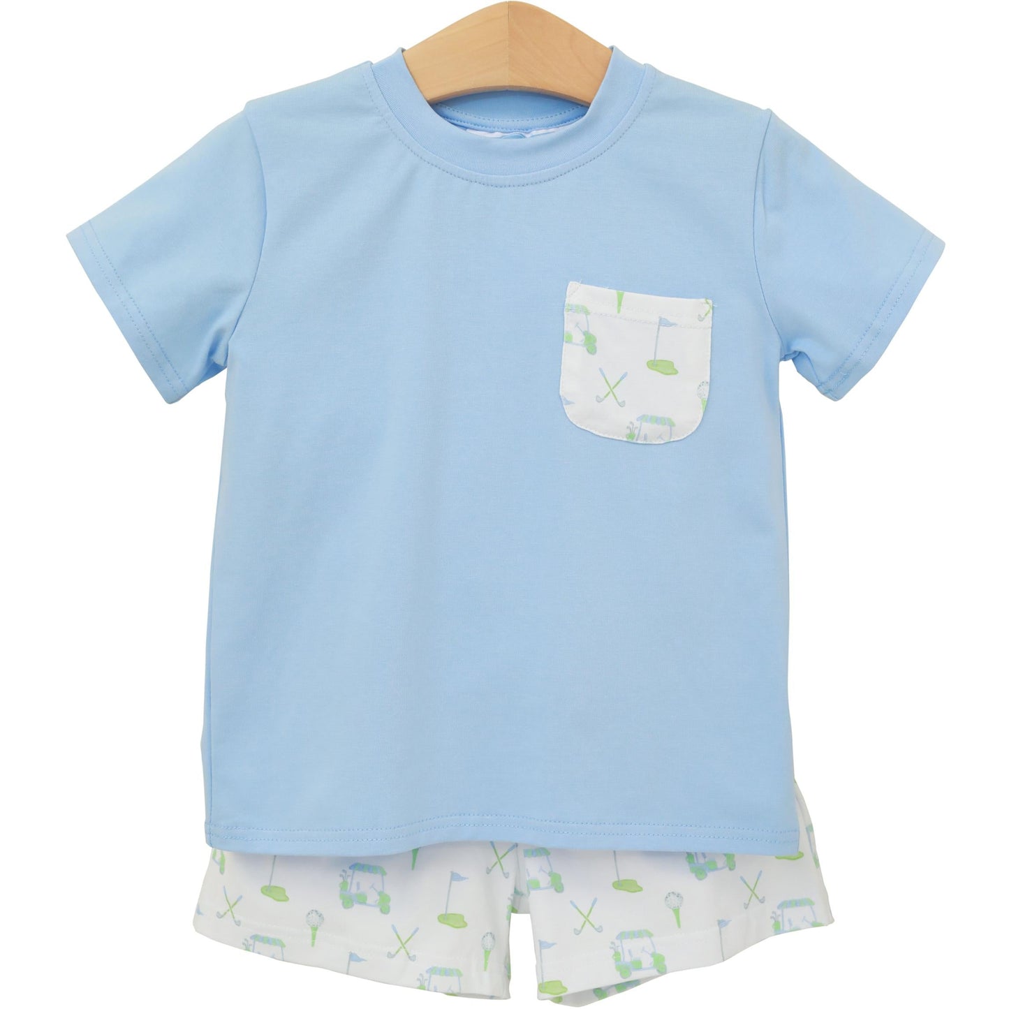 Trotter Street Kids Caddy Club Short Set - Persnickety Shop