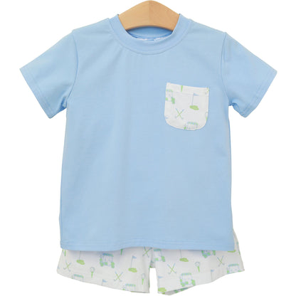 Trotter Street Kids Caddy Club Short Set - Persnickety Shop
