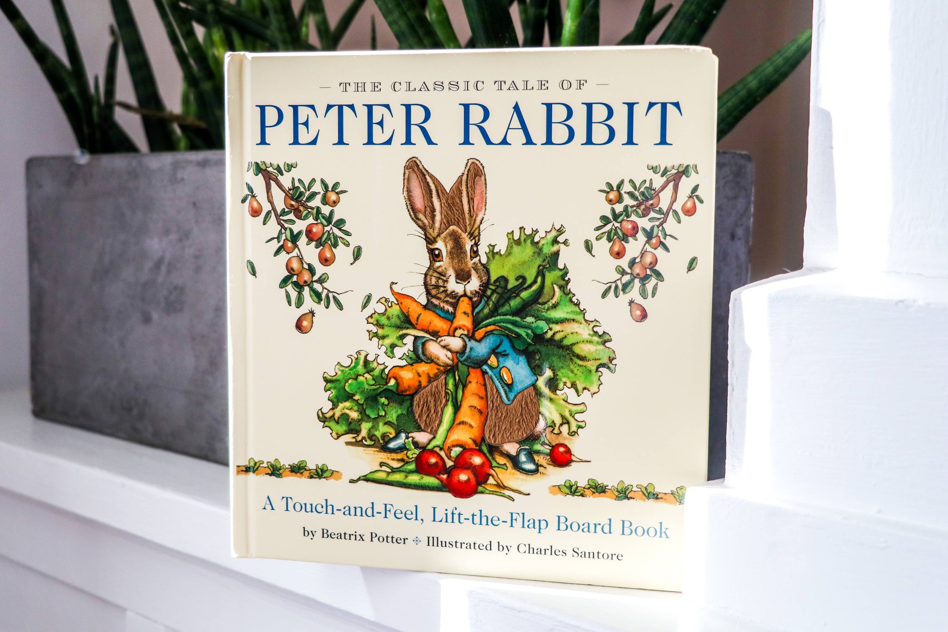 The Classic Tale of Peter Rabbit Touch and Feel Board Book - Persnickety Shop