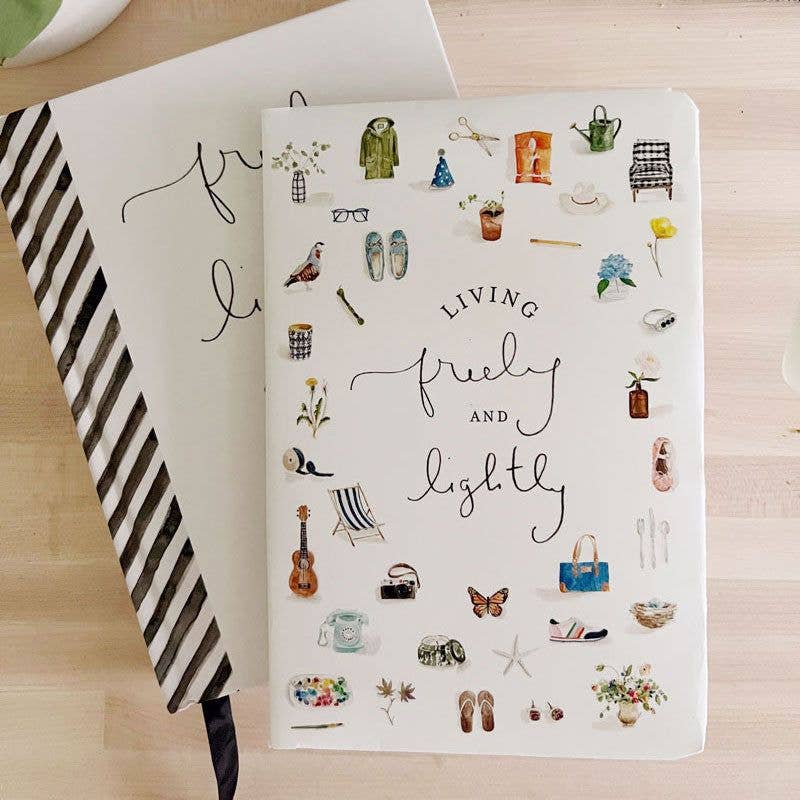 Living freely and lightly journal Emily Lex