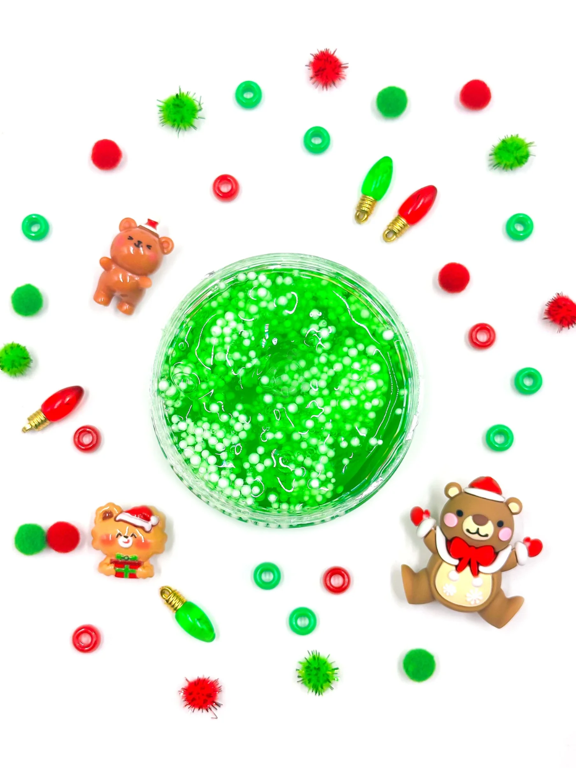 Beary Merry Christmas Slime - Persnickety Shop