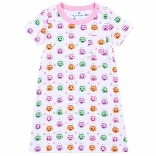 Magnolia Baby Pumpkin Party SHORT Sleeve Dress