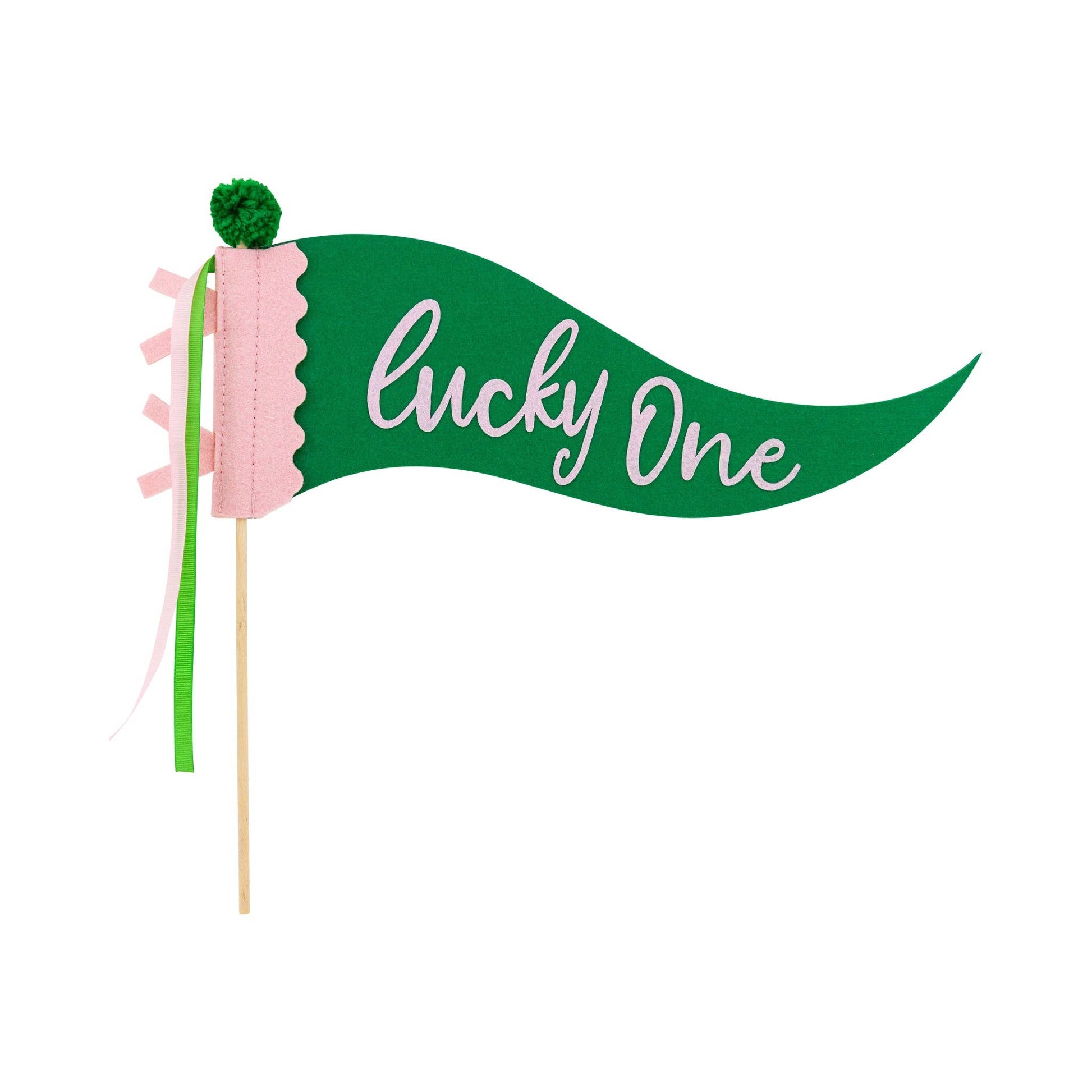 SPD1216 - Lucky One Felt Pennant - Persnickety Shop