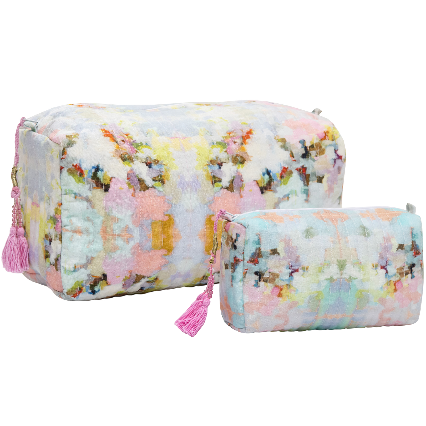 Brooks Avenue Small Cosmetic Bag: Small (7"x2.5"x4")