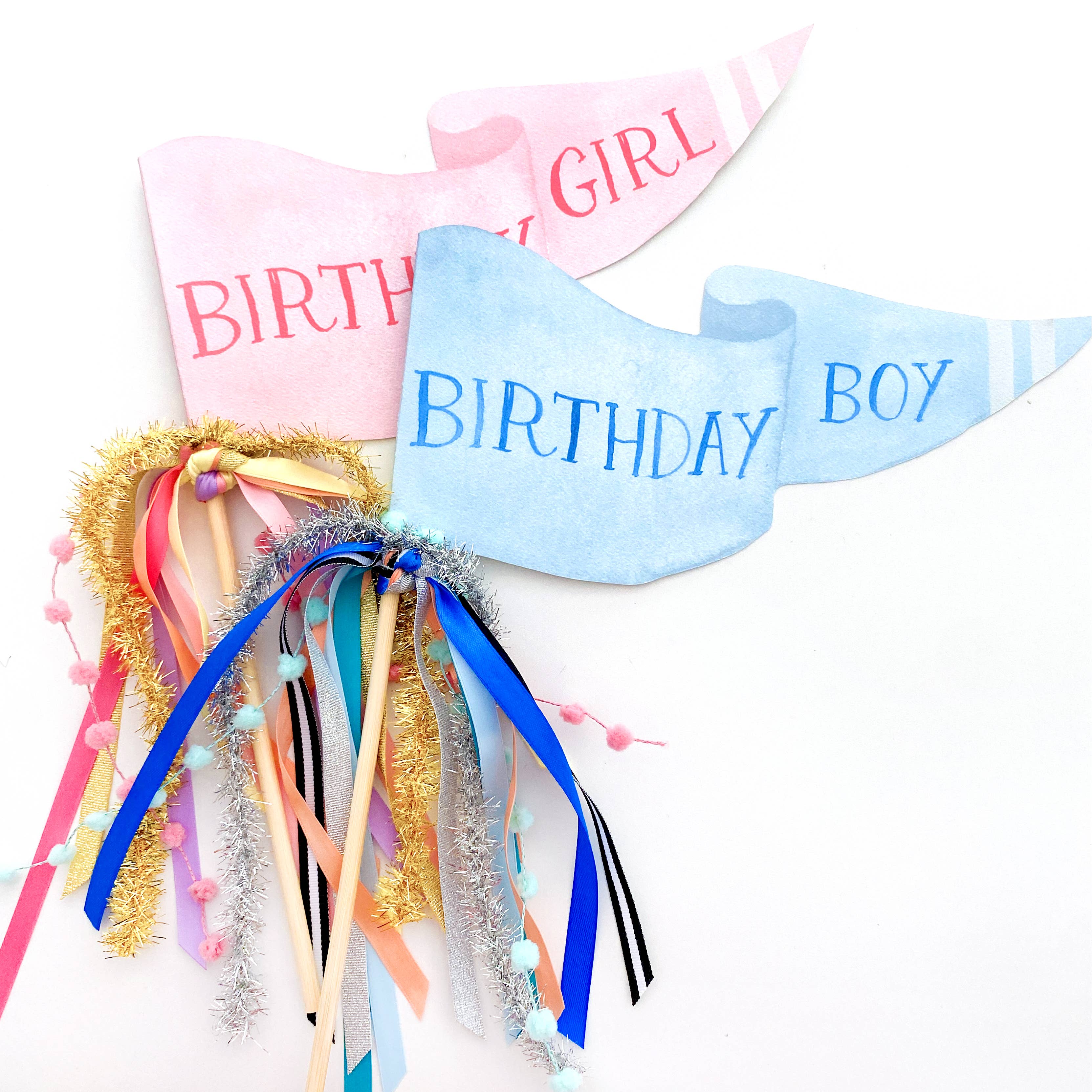 Cami Monet Birthday Girl Party Pennant