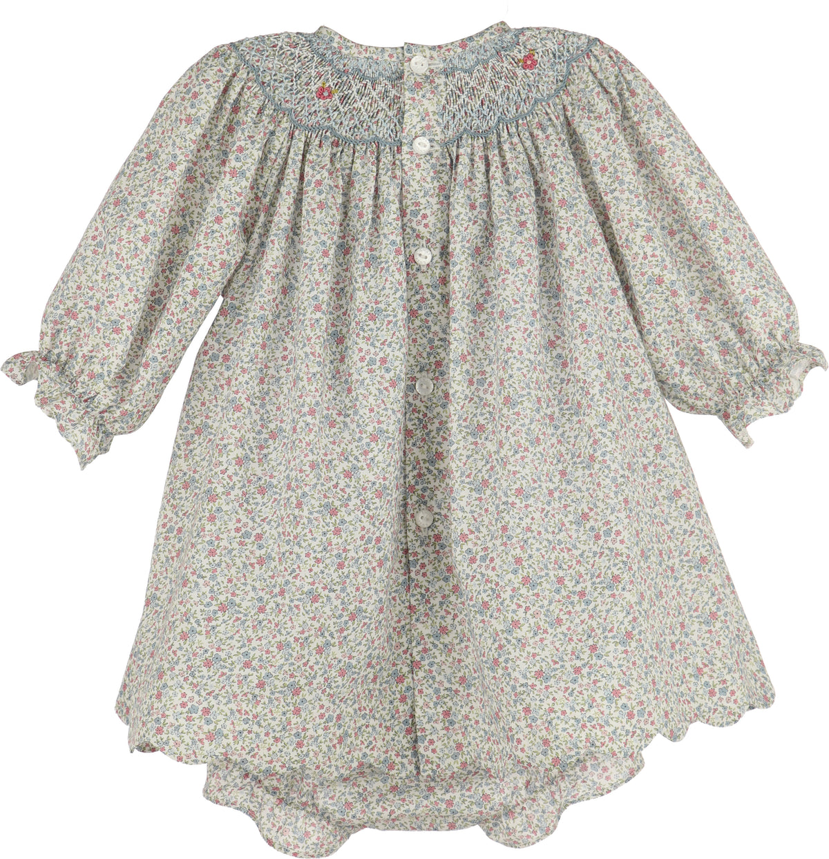 Luli & Me Fall Blossom Set, Blue
