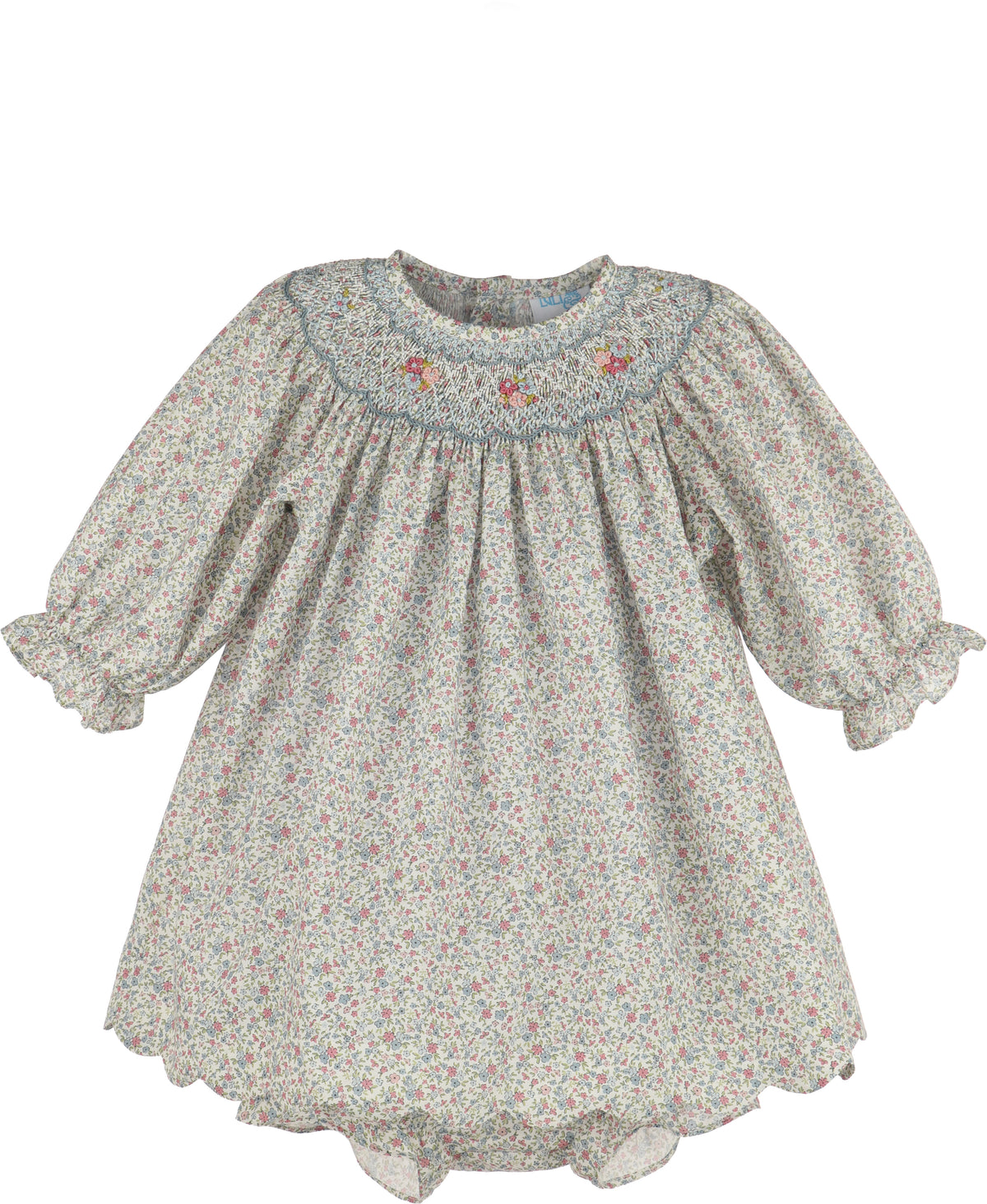 Luli & Me Fall Blossom Set, Blue